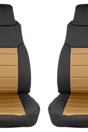 Authentic Rugged Ridge Neoprene Front Seat Covers 97-02 Jeep Wrangler TJ