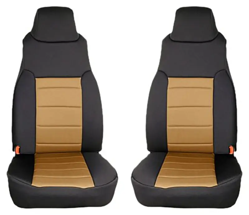 Authentic Rugged Ridge Neoprene Front Seat Covers 97-02 Jeep Wrangler TJ