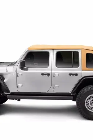 Save Now Rugged Ridge 18-25 Jeep Wrangler JKU 4dr Voyager Fastback Frameless Soft Top - Tan