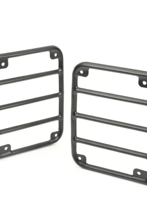 Rugged Ridge 07-18 Jeep Wrangler Textured Black Tail Light Euro Guards Weekend Sale