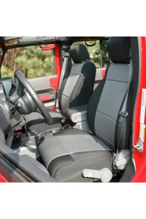 Super Sale Rugged Ridge Neoprene Front Seat Covers 11-18 Jeep Wrangler JK