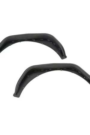 Rugged Ridge HD Steel Tube Fenders Rear Pair Black 18-19 JL Crafted