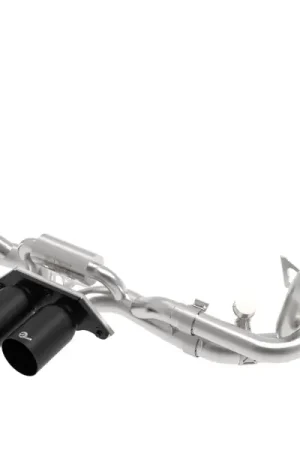 aFe 14-16 Porsche 911 GT3 991.1 H6 3.8L MACH Force-Xp 304 SS Cat-Back Exhaust System w/ Black Tips Next Day Delivery