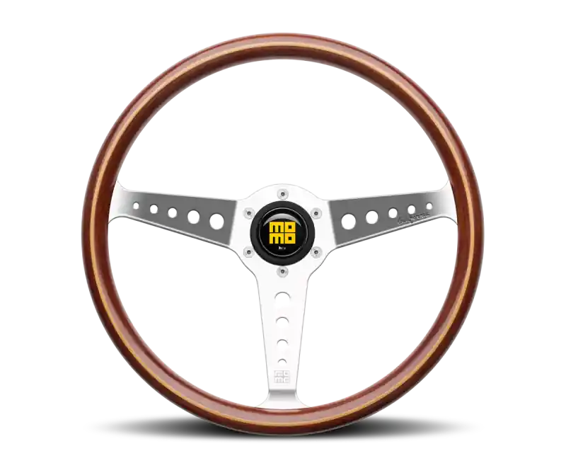 Momo California Wood Steering Wheel 360 mm - Mahogany Wood/Pol Spokes Time-Limited