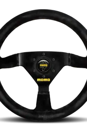 Momo MOD69 Steering Wheel 350 mm -Black Suede/Black Spokes Discount