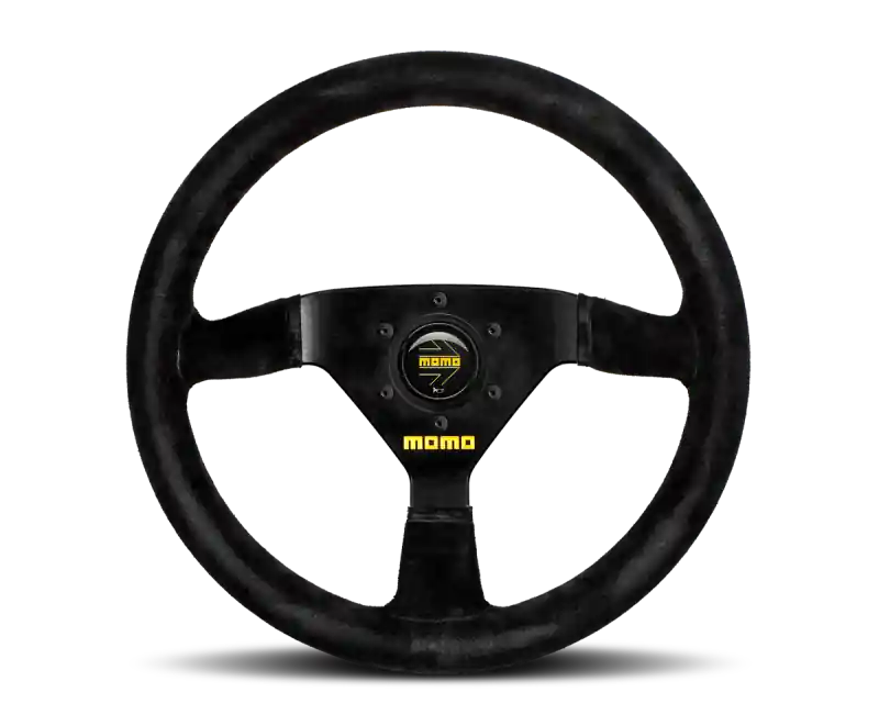 Momo MOD69 Steering Wheel 350 mm -Black Suede/Black Spokes Discount