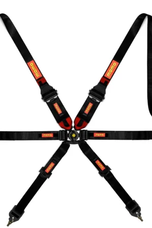 Momo Int. Camlock 6pt Clip In Restraint-Black High Quality