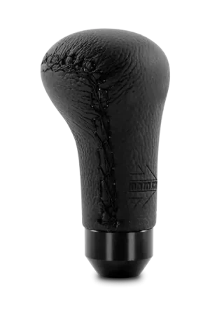Shop Now Momo Anatomico Shift Knob - Black Leather, Black Stitching