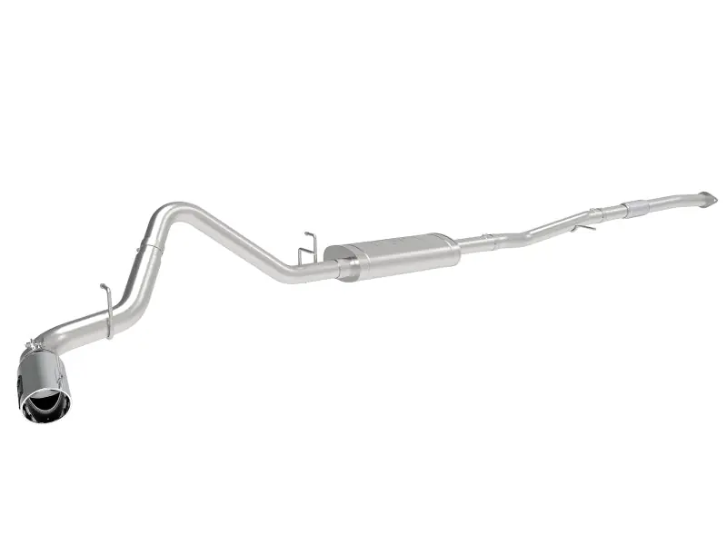 aFe Apollo GT Series 19-20 GM 1500 2.7L (t) 409 SS CB Exhaust System w/Polished Tip Free Delivery