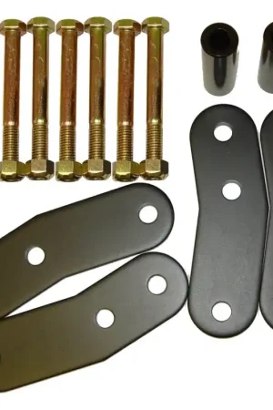 Rugged Ridge HD Rear Leaf Spring Shackles 1-In Lift 87-95 Jeep Wrangler YJ In Demand