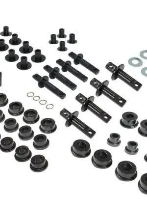 aFe Control Arm Bushing/Sleeve Set 06-13 Chevrolet Corvette C6 Z06/ZR1 Black Warranty Included