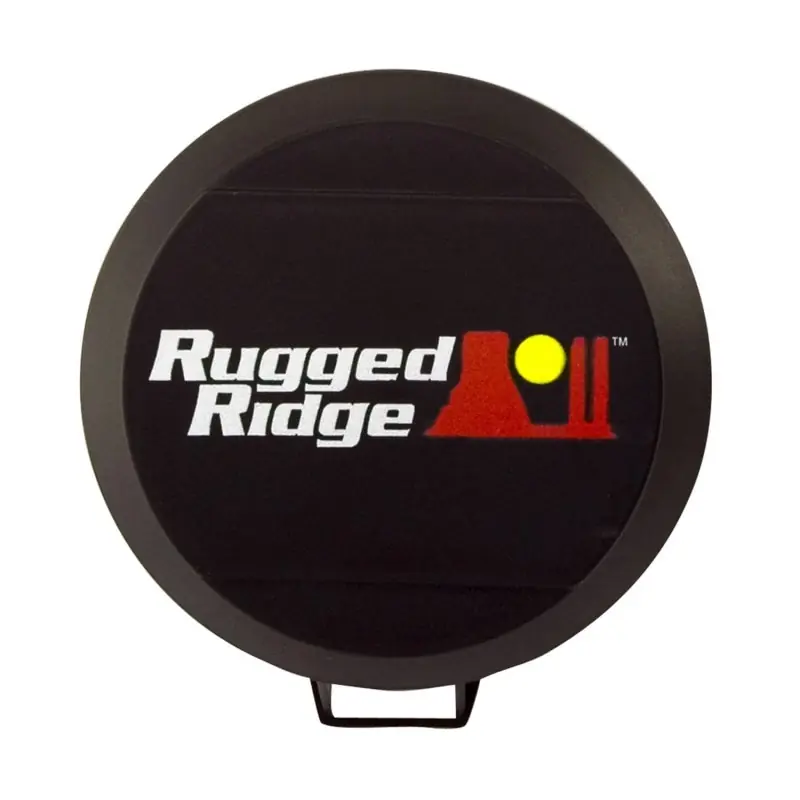 Rugged Ridge 6in HID Off Road Light Cover Black Original