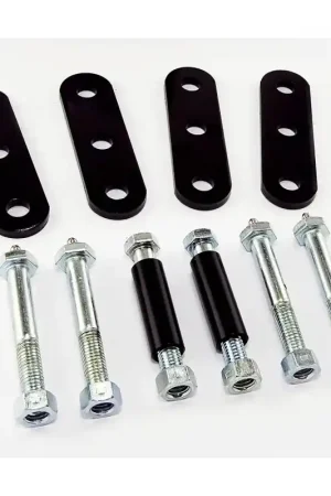 Original Rugged Ridge HD Front Leaf Spring Shackles 76-86 Jeep CJ