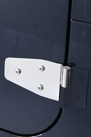 Rugged Ridge 87-06 Jeep Wrangler Stainless Steel Door Hinge Set Free Delivery