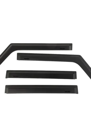 Order Now Rugged Ridge Window Visors Matte Black 18-20 Jeep Wrangler JLU/JT