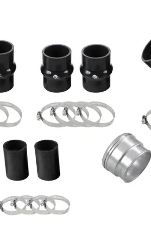 aFe Bladerunner Intercooler Couplings and Clamps Replacement Kit 2015 Ford F-150 V6 2.7 (tt) Holiday Sale