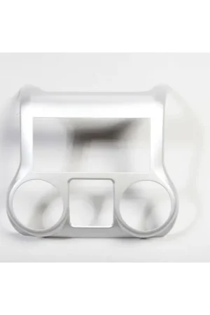 Rugged Ridge 11-18 Jeep Wrangler JK Brushed Silver Center Radio Console Best Price