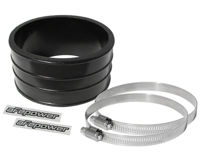 In Demand aFe Magnum FORCE Intake Coupling Kit (3-1/2 IN ID x 2 IN L) Straight Coupler - Black