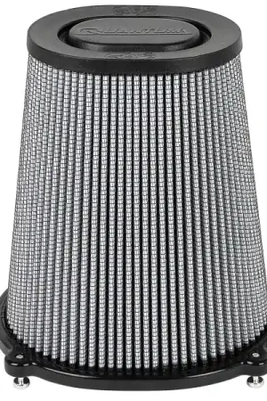 Worldwide Shipping aFe QUANTUM Intake Rplcmnt Air Filter (5-1/2x4-1/4)IN F x(8-1/2x7-1/4)IN B x(5-3/4x4-1/2)IN T x9IN H