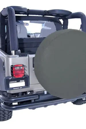 Rugged Ridge 33in Tire Cover Black Diamond Secure Checkout