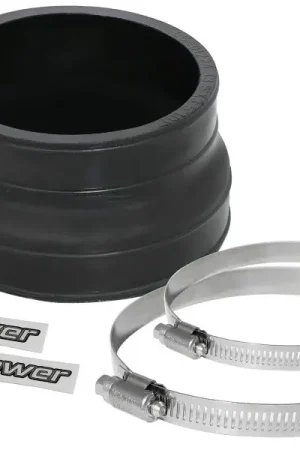 aFe Magnum FORCE Intake Coupling Kit (3-7/8 IN ID to 3-1/2 IN ID x 2-1/4 IN L) Straight Black Price Cut