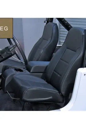Money Back Guarantee Rugged Ridge High-Back Front Seat Non-Recline Nutmeg 76-02 CJ&Wra