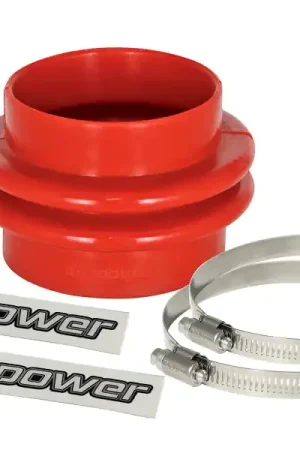 Must Have aFe Magnum FORCE Intake Coupling Kit (3-1/8 IN ID to 3 IN ID x 2-3/4 IN L) Straight Coupler - Red