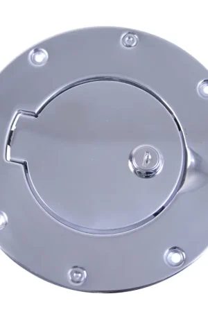Rugged Ridge 97-06 Jeep Wrangler TJ Stainless Steel Locking Gas Cap Door Luxury