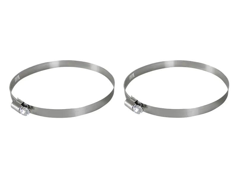 Weekend Sale aFe Magnum FORCE Replacement Clamp Kit SAE 080 (4-9/16 IN ID to 5-1/2 IN ID Range) Pair