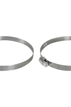 Brand New aFe Magnum FORCE Replacement Clamp Kit SAE 140 (6-1/8 IN ID to 9-1/4 IN ID Range) Pair