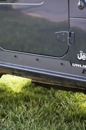 Rugged Ridge Heavy Duty Side Rocker Guards 04-06 Jeep Wrangler LJ Last Chance