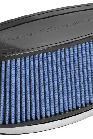 Premium aFe Magnum FORCE Intake Rplcmnt Air Filter (11-3/8x4)IN F x(14x5-1/2)IN B x(12x3-1/2)IN T x 5 IN H