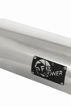 Wholesale aFe MACHForce XP Cat-Back SS-304 5in Intercooled Exh Tip 5in In x 6in Outx16inL Bolt-On Right (Pol)