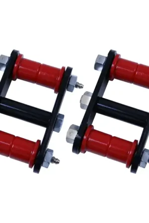 Grab Now Rugged Ridge HD Front Leaf Spring Shackles 76-86 Jeep CJ