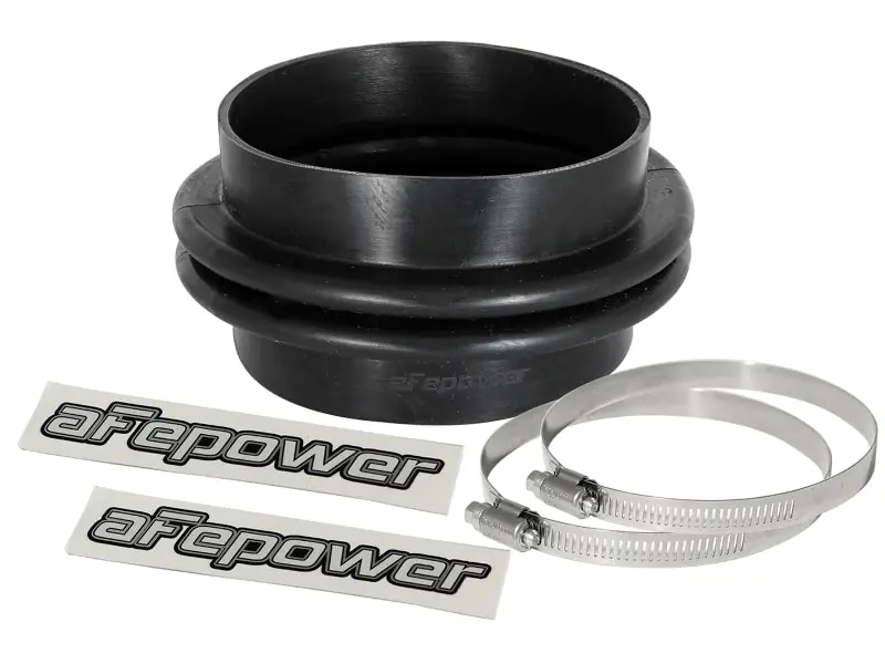 aFe Magnum FORCE Intake Coupling Kit (3 IN ID x 90 Deg.) Elbow Coupler - Black Get Yours