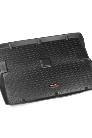 Free Returns Rugged Ridge Floor Liner Cargo Black 1976-1986 Jeep CJ-7