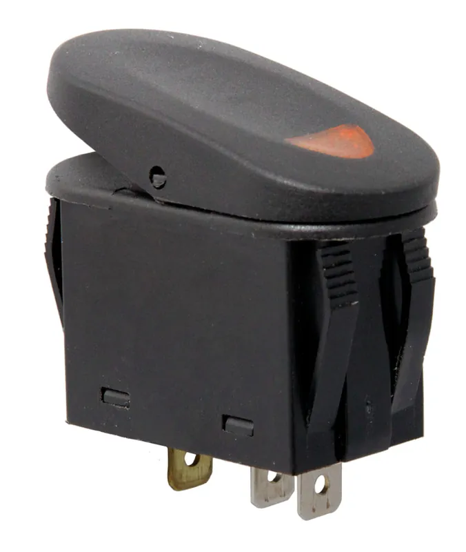 Rugged Ridge 2-Position Rocker Switch Amber Luxury