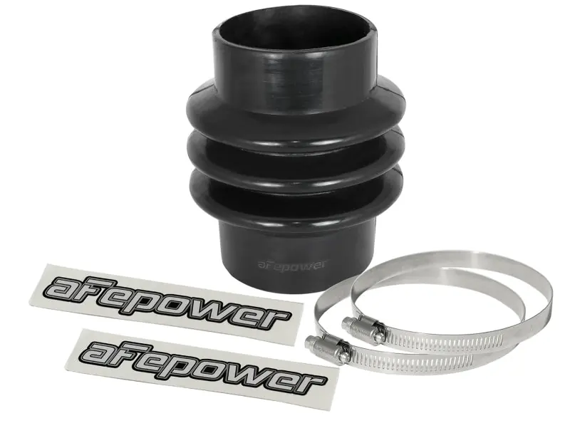 Latest aFe Magnum FORCE Intake Coupling Kit (3 IN ID to 3-1/8 IN ID x 4-3/4 IN L) Straight Black