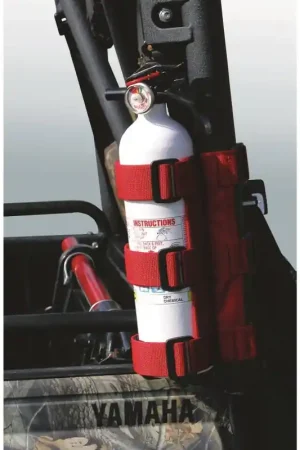 Direct From Manufacturer Rugged Ridge Fire Extinguisher Holder Red