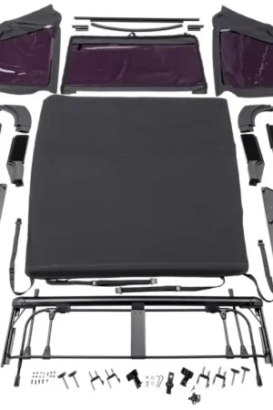 Sale Rugged Ridge 97-06 Wrangler TJ Voyager Soft Top 2DR - Black Diamond