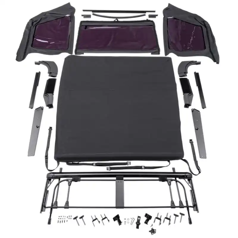 Sale Rugged Ridge 97-06 Wrangler TJ Voyager Soft Top 2DR - Black Diamond