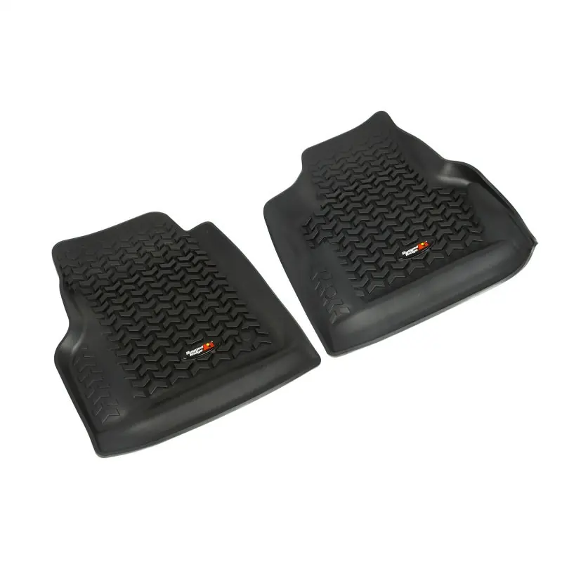 Today Only Rugged Ridge Floor Liner Front Black 1997-2006 Jeep Wrangler TJ / LJ