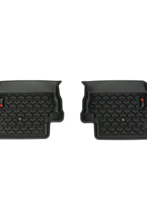 Rugged Ridge Floor Liner Rear Black 2018-2020 Jeep Wrangler JL 2 Dr No Minimum Order