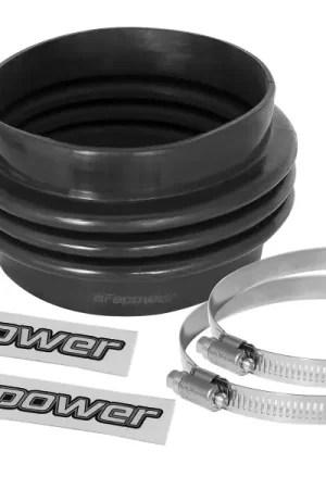 Fan Favorite aFe Magnum FORCE Intake Coupling Kit (5 IN ID x 3 IN L) Straight Coupler w/ Hump - Black