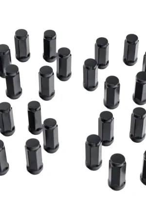 Crafted Rugged Ridge Wheel Lock Nut Set 24 Black M14-1.5