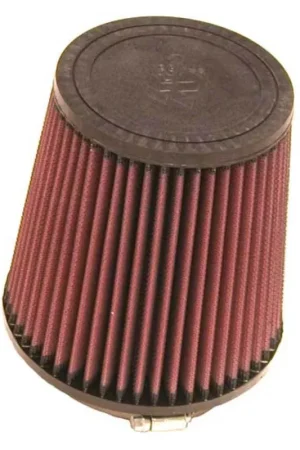 K&N Filter Universal Rubber Filter Round Tapered 4.5inFlange 5.875in Base 4.5 inch Top 6inHeight Best Choice