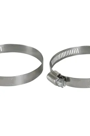 Grab Now aFe Magnum FORCE Replacement Clamp Kit SAE 044 (2-5/16 IN ID to 3-1/4 IN ID Range) Pair