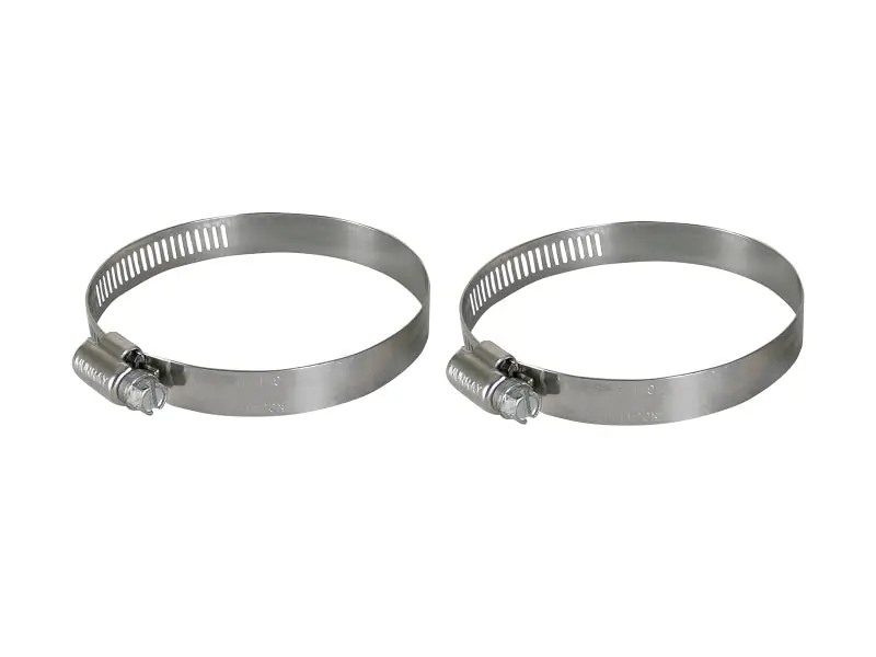 Grab Now aFe Magnum FORCE Replacement Clamp Kit SAE 044 (2-5/16 IN ID to 3-1/4 IN ID Range) Pair
