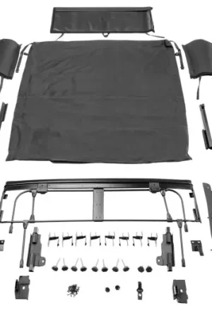 Rugged Ridge 20-22 Jeep Gladiator JT Voyager Fastback Soft Top - Black Diamond Special Offer