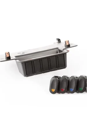 Rugged Ridge Lower Switch Panel Kit 11-18 Jeep Wrangler JK/JKU Cheap